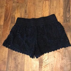 Flirty Crochet Lace Shorts